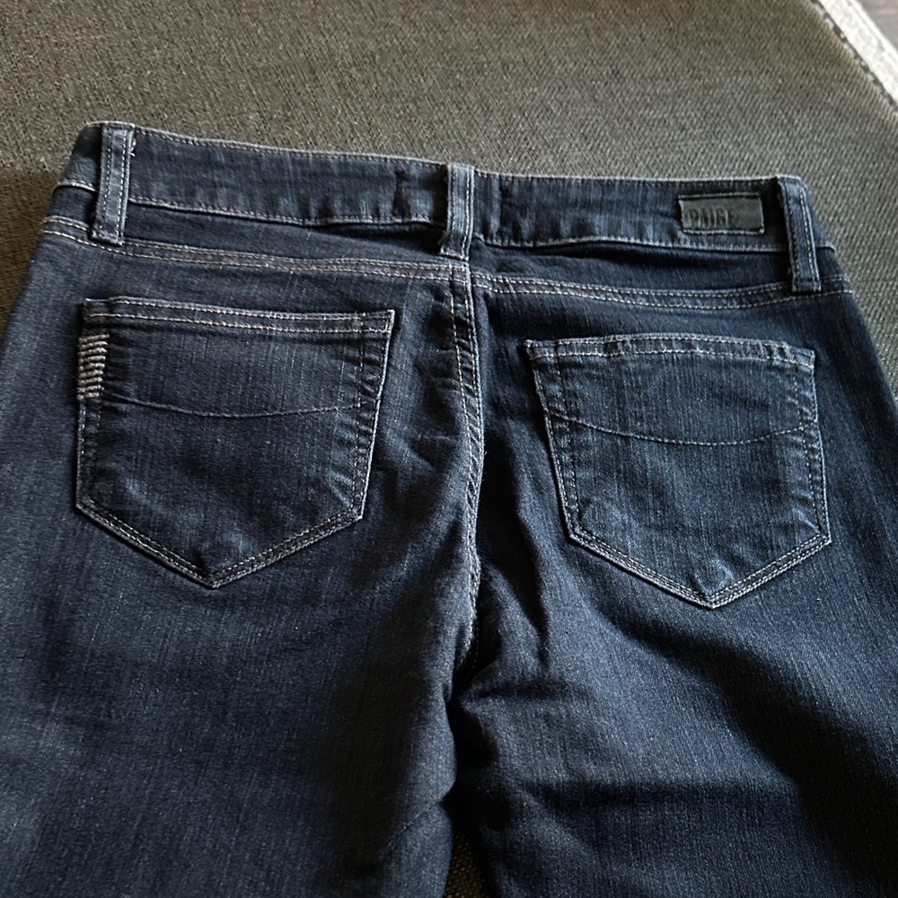 PAIGE Indigo Denim Jeans - Picture 6 of 7